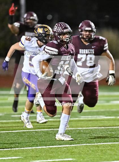 Thumbnail 3 in Liberty Hill vs Flour Bluff (UIL 5A Region 4 Quarterfinal) photogallery.