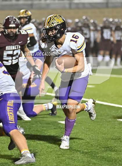 Thumbnail 2 in Liberty Hill vs Flour Bluff (UIL 5A Region 4 Quarterfinal) photogallery.