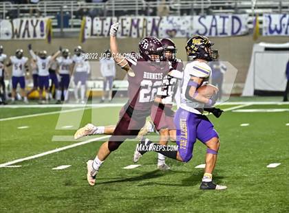 Thumbnail 1 in Liberty Hill vs Flour Bluff (UIL 5A Region 4 Quarterfinal) photogallery.