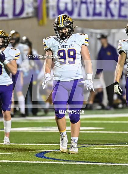 Thumbnail 2 in Liberty Hill vs Flour Bluff (UIL 5A Region 4 Quarterfinal) photogallery.
