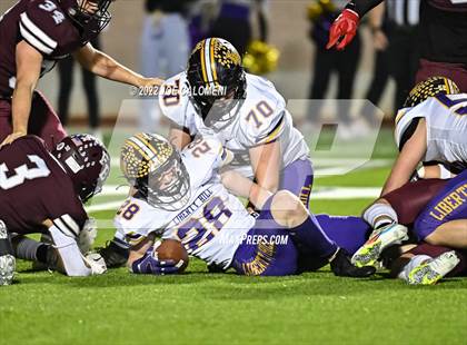 Thumbnail 2 in Liberty Hill vs Flour Bluff (UIL 5A Region 4 Quarterfinal) photogallery.