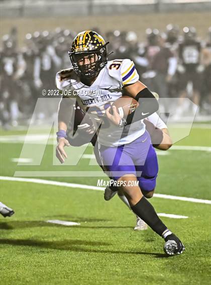 Thumbnail 1 in Liberty Hill vs Flour Bluff (UIL 5A Region 4 Quarterfinal) photogallery.