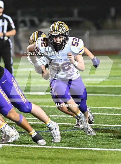 Thumbnail 2 in Liberty Hill vs Flour Bluff (UIL 5A Region 4 Quarterfinal) photogallery.
