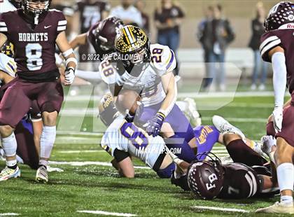 Thumbnail 2 in Liberty Hill vs Flour Bluff (UIL 5A Region 4 Quarterfinal) photogallery.