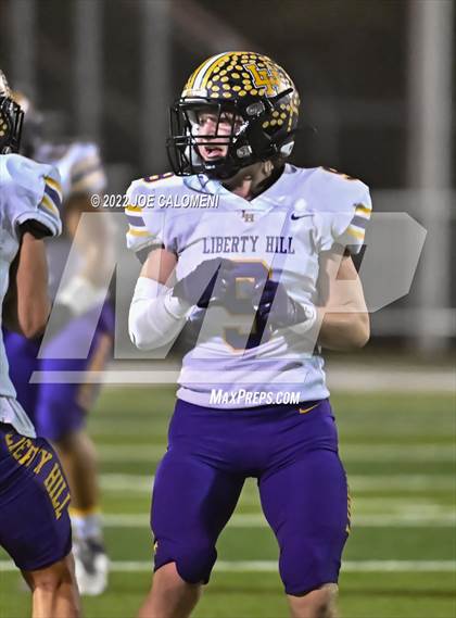 Thumbnail 2 in Liberty Hill vs Flour Bluff (UIL 5A Region 4 Quarterfinal) photogallery.