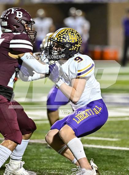 Thumbnail 2 in Liberty Hill vs Flour Bluff (UIL 5A Region 4 Quarterfinal) photogallery.