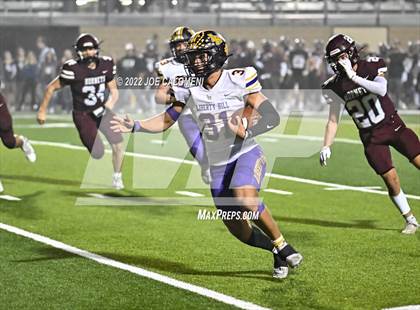 Thumbnail 3 in Liberty Hill vs Flour Bluff (UIL 5A Region 4 Quarterfinal) photogallery.