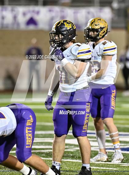 Thumbnail 1 in Liberty Hill vs Flour Bluff (UIL 5A Region 4 Quarterfinal) photogallery.