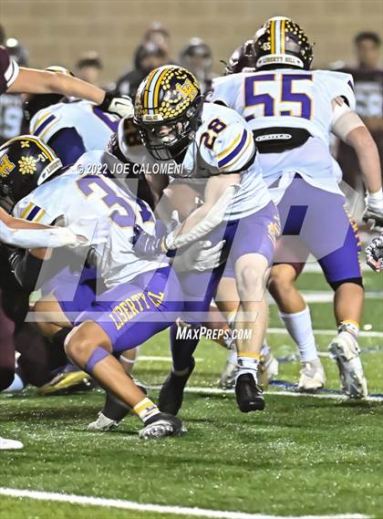 Thumbnail 2 in Liberty Hill vs Flour Bluff (UIL 5A Region 4 Quarterfinal) photogallery.