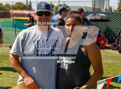 Thumbnail 3 in CIF State Track and Field Championships (Girls Discus Prelim) photogallery.