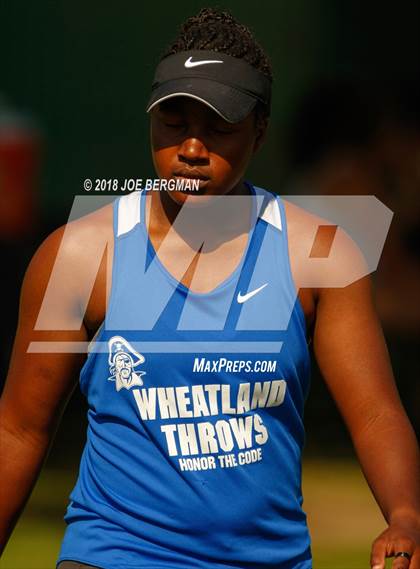 Thumbnail 1 in CIF State Track and Field Championships (Girls Discus Prelim) photogallery.