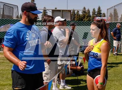 Thumbnail 2 in CIF State Track and Field Championships (Girls Discus Prelim) photogallery.