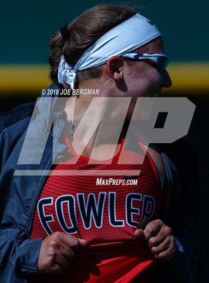 Thumbnail 3 in CIF State Track and Field Championships (Girls Discus Prelim) photogallery.