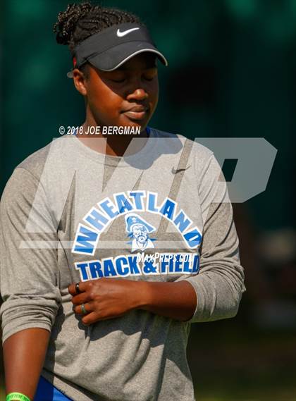 Thumbnail 1 in CIF State Track and Field Championships (Girls Discus Prelim) photogallery.