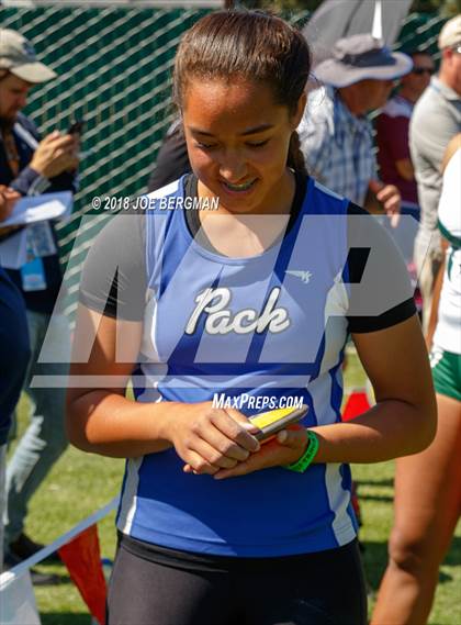 Thumbnail 1 in CIF State Track and Field Championships (Girls Discus Prelim) photogallery.