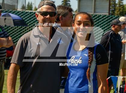 Thumbnail 3 in CIF State Track and Field Championships (Girls Discus Prelim) photogallery.