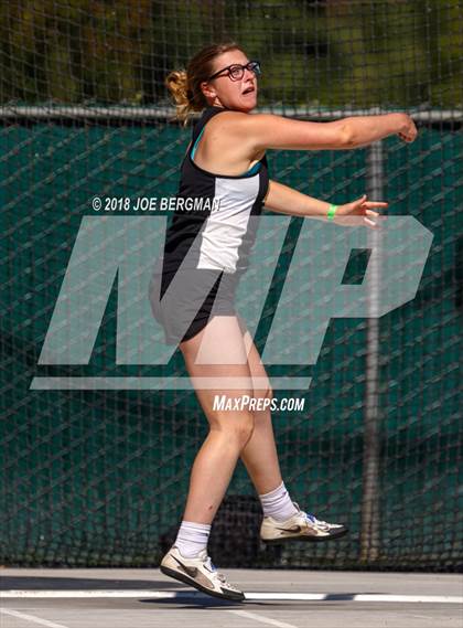Thumbnail 1 in CIF State Track and Field Championships (Girls Discus Prelim) photogallery.