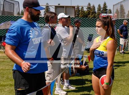 Thumbnail 1 in CIF State Track and Field Championships (Girls Discus Prelim) photogallery.