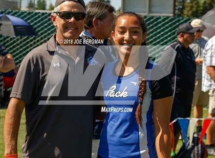 Thumbnail 2 in CIF State Track and Field Championships (Girls Discus Prelim) photogallery.