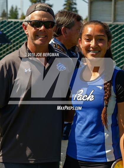 Thumbnail 3 in CIF State Track and Field Championships (Girls Discus Prelim) photogallery.
