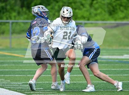 Thumbnail 1 in Glastonbury @ Notre Dame, WH (CIAC Class LL 2nd Round) photogallery.