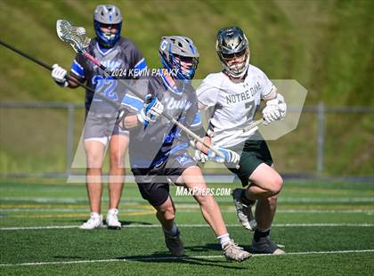 Thumbnail 2 in Glastonbury @ Notre Dame, WH (CIAC Class LL 2nd Round) photogallery.