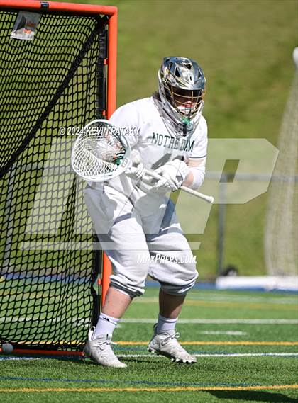 Thumbnail 3 in Glastonbury @ Notre Dame, WH (CIAC Class LL 2nd Round) photogallery.