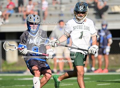 Thumbnail 3 in Glastonbury @ Notre Dame, WH (CIAC Class LL 2nd Round) photogallery.