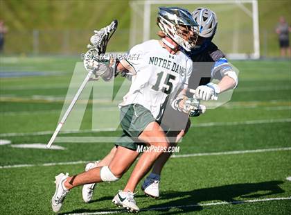 Thumbnail 1 in Glastonbury @ Notre Dame, WH (CIAC Class LL 2nd Round) photogallery.