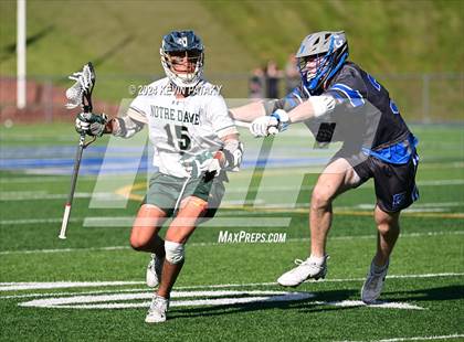 Thumbnail 3 in Glastonbury @ Notre Dame, WH (CIAC Class LL 2nd Round) photogallery.