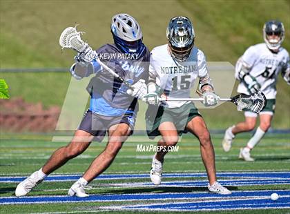 Thumbnail 2 in Glastonbury @ Notre Dame, WH (CIAC Class LL 2nd Round) photogallery.