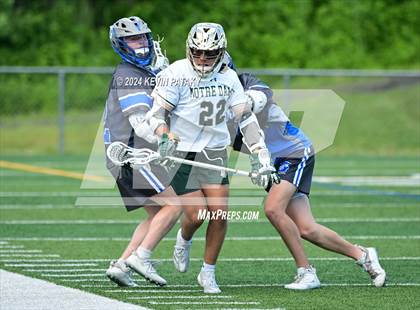 Thumbnail 2 in Glastonbury @ Notre Dame, WH (CIAC Class LL 2nd Round) photogallery.