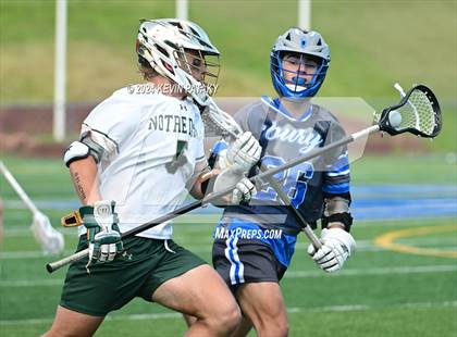 Thumbnail 3 in Glastonbury @ Notre Dame, WH (CIAC Class LL 2nd Round) photogallery.