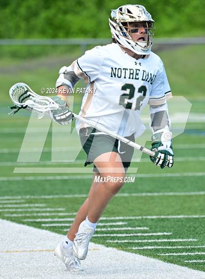 Thumbnail 1 in Glastonbury @ Notre Dame, WH (CIAC Class LL 2nd Round) photogallery.