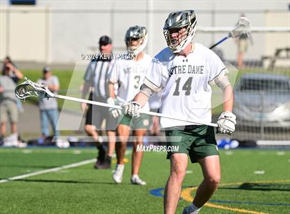 Thumbnail 1 in Glastonbury @ Notre Dame, WH (CIAC Class LL 2nd Round) photogallery.