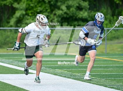 Thumbnail 2 in Glastonbury @ Notre Dame, WH (CIAC Class LL 2nd Round) photogallery.