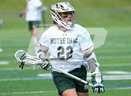 Thumbnail 3 in Glastonbury @ Notre Dame, WH (CIAC Class LL 2nd Round) photogallery.