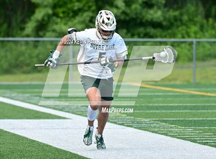 Thumbnail 3 in Glastonbury @ Notre Dame, WH (CIAC Class LL 2nd Round) photogallery.