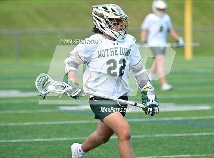 Thumbnail 3 in Glastonbury @ Notre Dame, WH (CIAC Class LL 2nd Round) photogallery.
