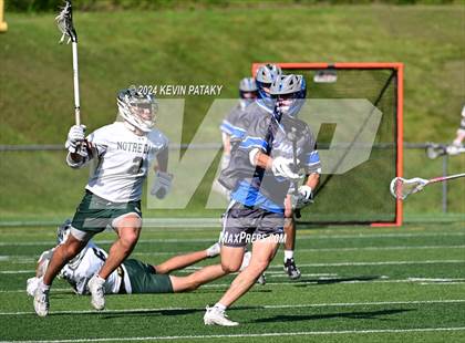 Thumbnail 1 in Glastonbury @ Notre Dame, WH (CIAC Class LL 2nd Round) photogallery.