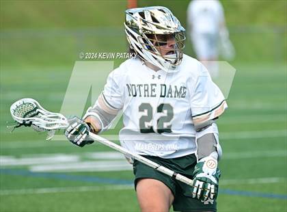 Thumbnail 1 in Glastonbury @ Notre Dame, WH (CIAC Class LL 2nd Round) photogallery.