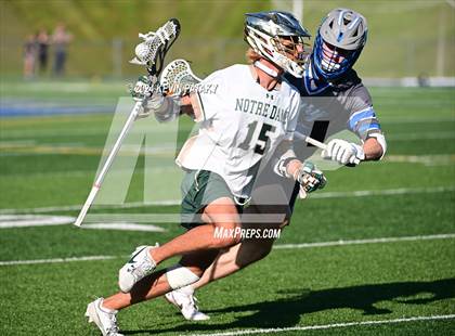Thumbnail 3 in Glastonbury @ Notre Dame, WH (CIAC Class LL 2nd Round) photogallery.
