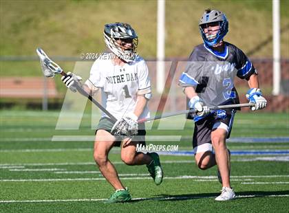 Thumbnail 2 in Glastonbury @ Notre Dame, WH (CIAC Class LL 2nd Round) photogallery.
