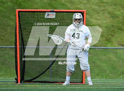 Thumbnail 2 in Glastonbury @ Notre Dame, WH (CIAC Class LL 2nd Round) photogallery.