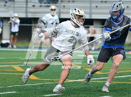 Thumbnail 2 in Glastonbury @ Notre Dame, WH (CIAC Class LL 2nd Round) photogallery.