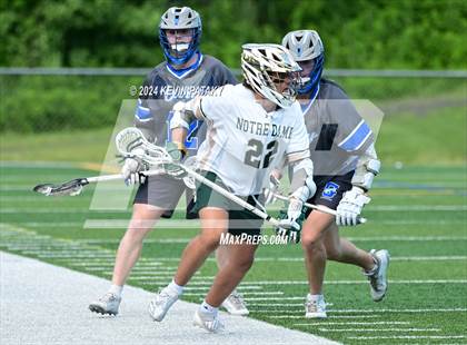 Thumbnail 2 in Glastonbury @ Notre Dame, WH (CIAC Class LL 2nd Round) photogallery.