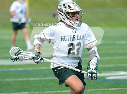 Thumbnail 1 in Glastonbury @ Notre Dame, WH (CIAC Class LL 2nd Round) photogallery.