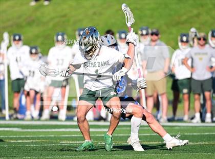 Thumbnail 2 in Glastonbury @ Notre Dame, WH (CIAC Class LL 2nd Round) photogallery.