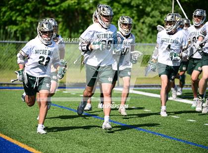 Thumbnail 3 in Glastonbury @ Notre Dame, WH (CIAC Class LL 2nd Round) photogallery.