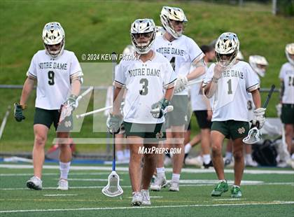 Thumbnail 2 in Glastonbury @ Notre Dame, WH (CIAC Class LL 2nd Round) photogallery.